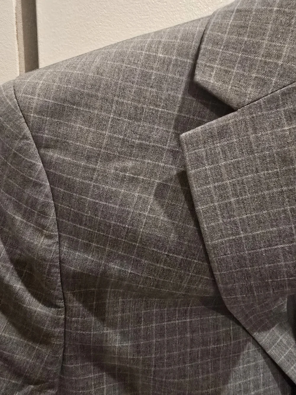 Ralph Lauren Light Gray Windowpane Sport Coat